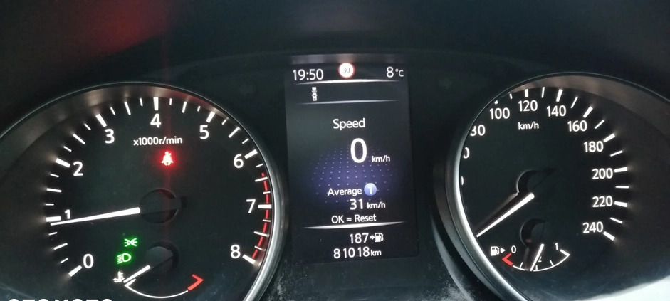 Nissan Qashqai cena 73700 przebieg: 81018, rok produkcji 2018 z Bydgoszcz małe 67